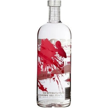 Absolut Raspberry 40% 1 l (holá láhev)