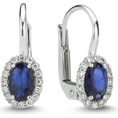 Lillian Vassago zlaté se safírem a diamanty LLV11-SMEG5636-02-SAF