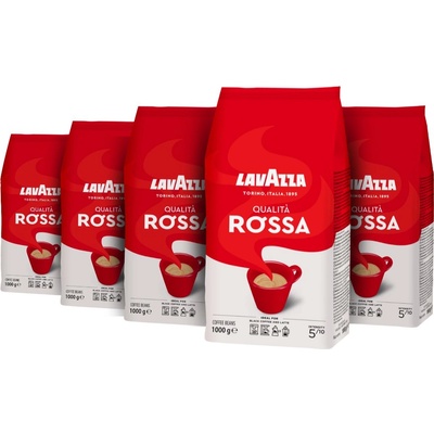 LAVAZZA Qualitá ROSSA кафе на зърна 5 кг