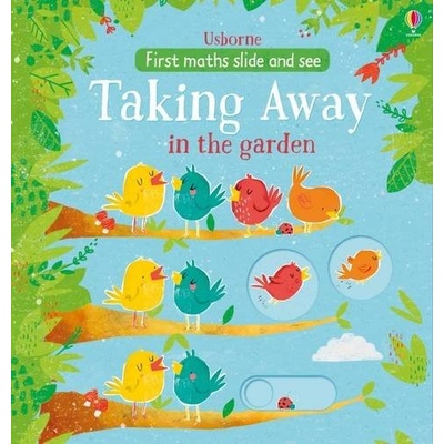 First Maths Slide And See Taking Away In The Garden - Hannah Watson