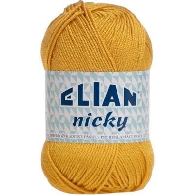 VSV Pletací příze Elian Nicky 6686 - žlutá
