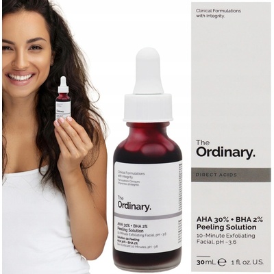 The Ordinary Peeling na obličej AHA 30% + BHA 2% Peeling Solution 30 ml – Hledejceny.cz