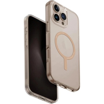 Uniq Clario Magclick Charging Case за iPhone 16 Pro Max - прозрачно злато (8886463691687)