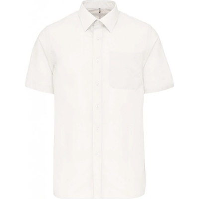 Kariban pánská košile s krátkým rukávem ESO bílá