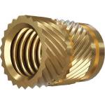 Two Trees Вложка за пластмаса M8 (месинг) - Brass Inset Nuts, 20 броя