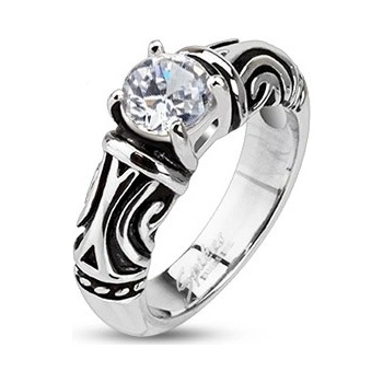 Steel Edge ocelový prsten Spikes 2245