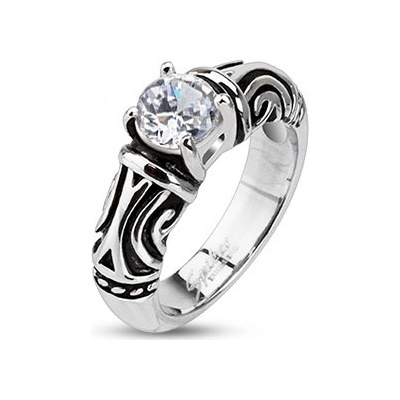 Steel Edge ocelový prsten Spikes 2245