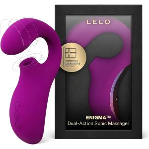 LELO Enigma - презареждащ се водоустойчив 2в1 G-точка вибратор лилав