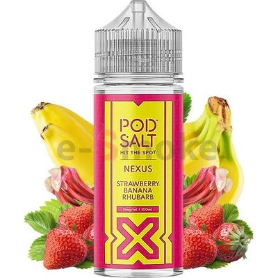 Nexus Pod Salt S & V Strawberry Banana Rhubarb 100 ml