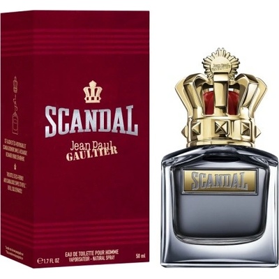 Jean Paul Gaultier Scandal For Him toaletní voda pánská 150 ml plnitelný flakon