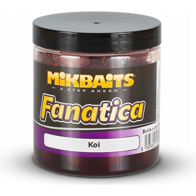 Mikbaits Boilies Fanatica Koi v dipe 250ml 20mm