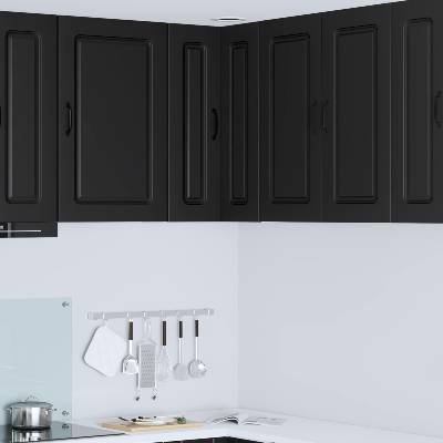 vidaXL Панел за миялна машина Kalmar Черно 57 x 57 x 80 см (884725)