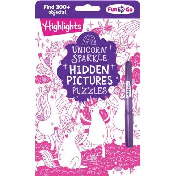 Unicorn Sparkle Hidden Pictures Puzzles