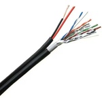  FTP Cat5e 24AWG Cu + 2x0, 75mm CU захранващи проводници (FTP Cat5e 24AWG Cu + 2x0,75mm CU)