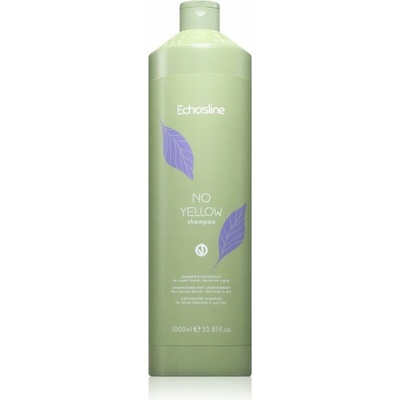 Echosline No Yellow Shampoo šampón proti žltým tónom 1000 ml