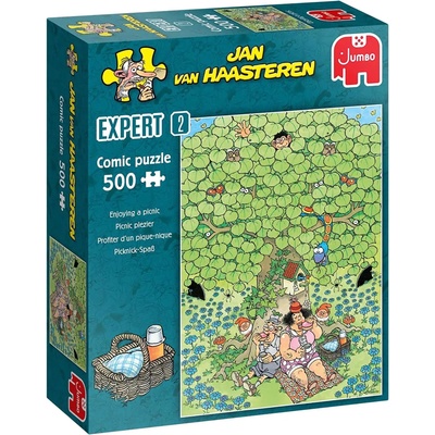 Jumbo - Puzzle Jan van Haasteren: Picnik - 500 piese