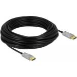 Delock Кабел Delock 85888, от DisplayPort(м) към DisplayPort(м), 25m, черен, 8K@60Hz (DELOCK-85888)