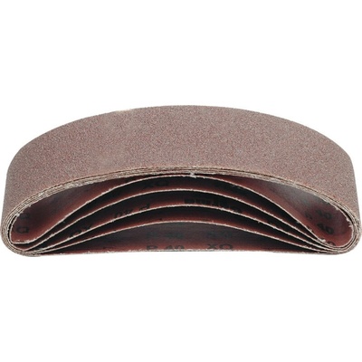 VOREL Brúsny pás 533 x 75 mm P80 (5 ks)