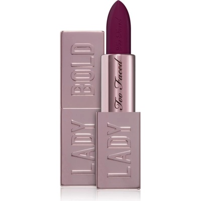 Too Faced Lady Bold Cream Lipstick krémový rúž pre dlhotrvajúci efekt Upgrade 3,3 g