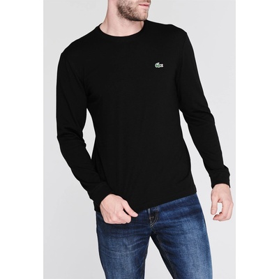 Lacoste Тениска Lacoste Basic Logo Long Sleeve T Shirt - Black 031