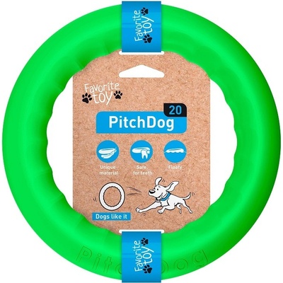 Collar Pitch dog hračka 20 cm zelená