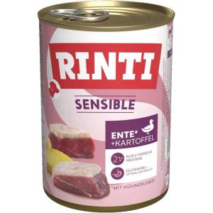 RINTI Консерва rinti sensible патица, черен дроб и картоф 400 г