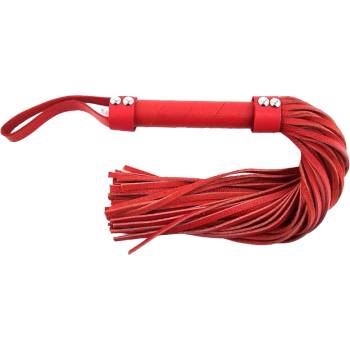 ostatní ROUGE Short leather flogger red
