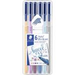 STAEDTLER Fiberpen Triplus Color 1, 0 мм Hygge ass (6) (323SB6CS12)
