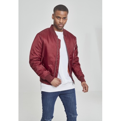 Urban Classics Мъжко яке тип бомбър Urban Classics burgundy в бордоMODEL784 SALE - , размер 5XL