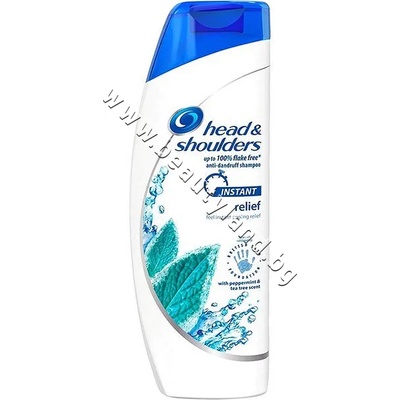 Head & Shoulders Шампоан Head & Shoulders Instant Relief, p/n 01.02798 - Успокояващ шампоан за коса против пърхот (01.02798)