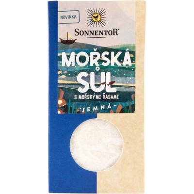 Sonnentor Soľ Morská s morskými riasami jemná 150 g