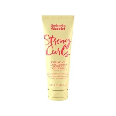 Umberto Giannini Strong Curls Rosemary Oil Shampoo 250 ml