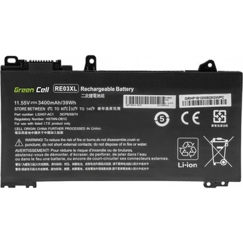 Image 1 of Movano Батерия за HP Probook 430 G6 / 440 G6 / 450 G6 / 455R G6 / 450 G7, RE03XL, 3500 mAh (BT/HP-450G6)