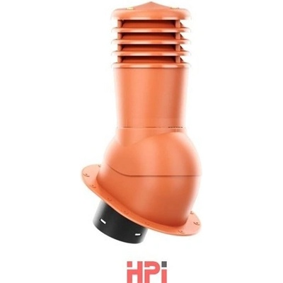 HPI Odvětrávací set 150 mm pro šindel a rovné plechové krytiny cihlově červená