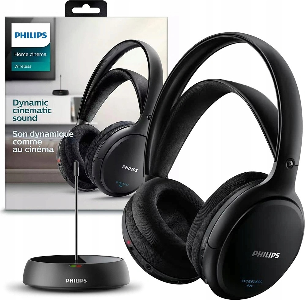 Wireless Fm Philips Home Cinema Headphones Philips SHC5200 Od 291 Kč