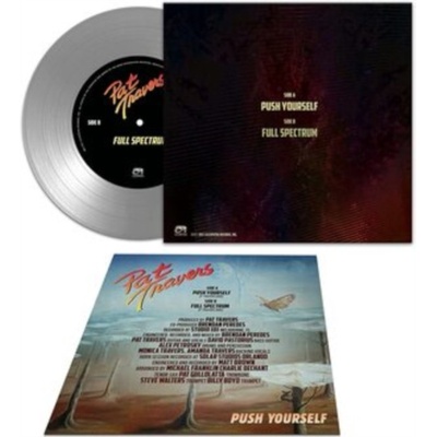 PAT TRAVERS - Push Yourself Silver LP