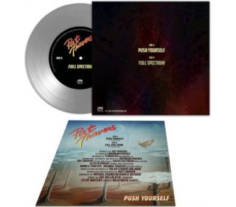 PAT TRAVERS - Push Yourself Silver LP