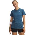 Under Armour Tech Twist Short Sleeve Womens - Wham Blue