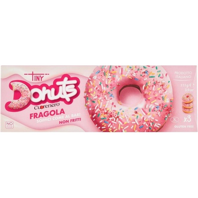 Tiny donuts s jahodovou príchuťou 3 x 37 g