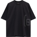 CMP Мъжка тениска CMP Loose Fit T-Shirt - Nero / Dove Grey (216-7664-0514)