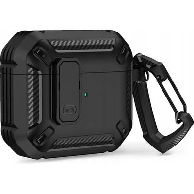 Tech-Protect Кейс Tech-Protect X-Carbo за AirPods Pro 1 / 2, черен (9490713928080)