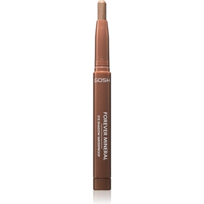Gosh Copenhagen Forever Mineral Shimmer сенки за очи с блясък с молив цвят 004 Light Copper 1.4 гр