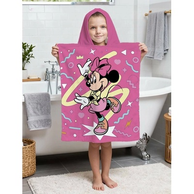 Jerry Fabrics pončo Minnie Sparkle 50 x 115 cm