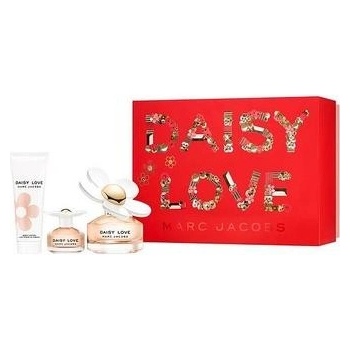 Marc Jacobs Daisy Love EDT 100 ml + tělové mléko 75 ml + EDT 4 ml dárková sada