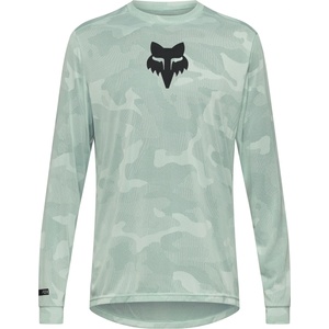 FOX Racing Мъжка фланелка с дълъг ръкав за колоездене Fox racing Ranger Tru Dri L/S Jersey Cycling jersey - Frost - размер M (056-3243-1212)