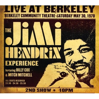 HENDRIX, JIMI, THE EXPERIENCE: LIVE AT BERKELEY CD