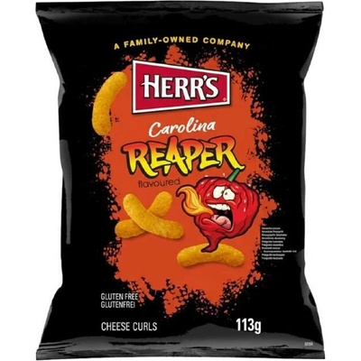 Herr's Carolina Reaper sýrové kukuřičné křupky 170 g