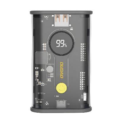 K16 Пауърбанк - 1x USB - C, 1x USB - A, 22, 5 W PD - 10 000 mAh - черен KP35160 (35160)