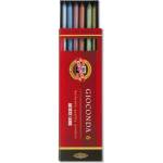 KOH-I-NOOR Metallic Coloured Leads Комплект изкуствени въглени 5, 6 mm 6 бр (4380000001PK)