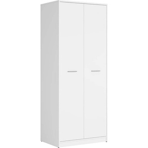 BRW Двукрилен гардероб nepo plus szf2d бяло